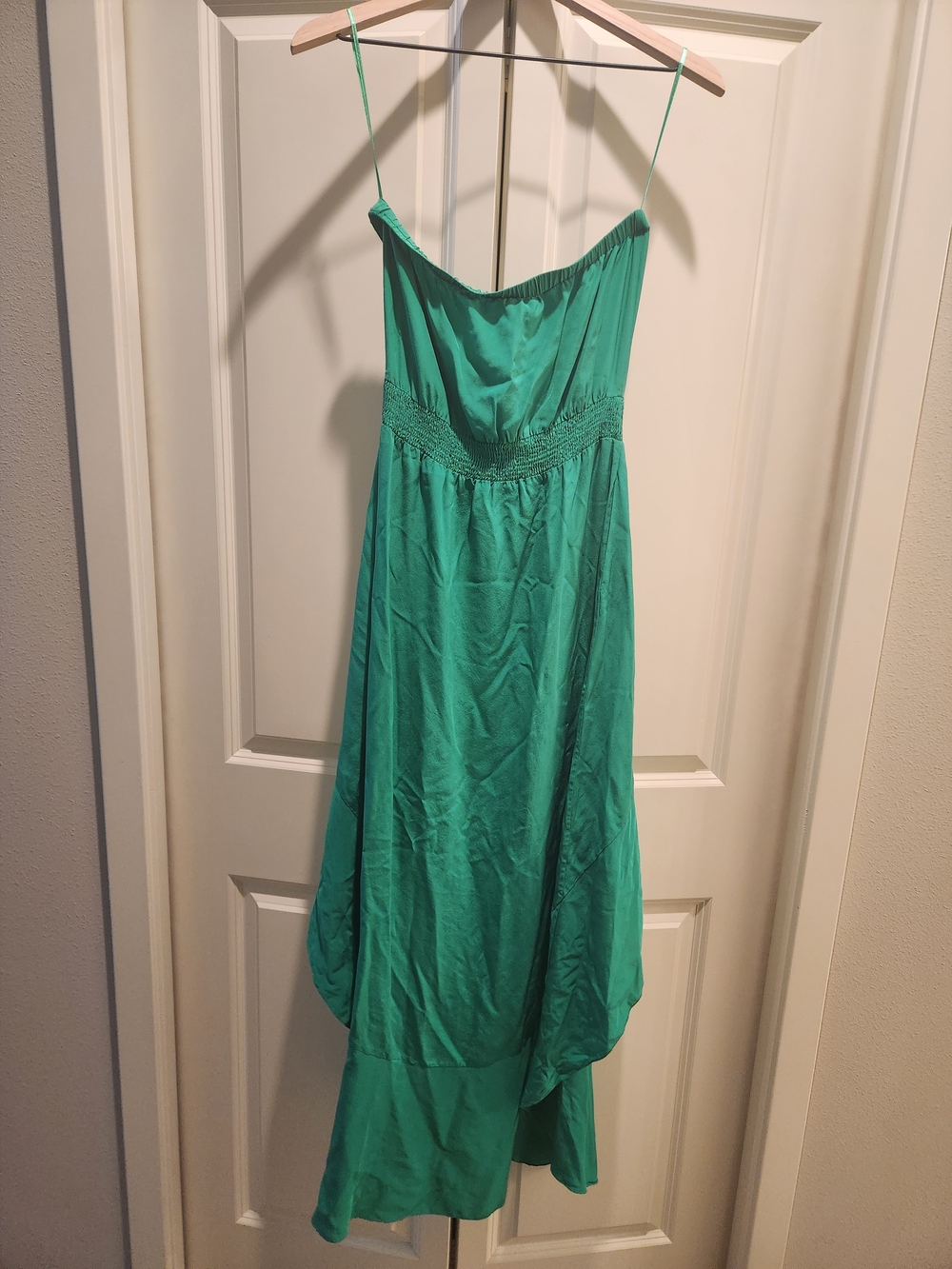 JAYGODFREY Emerald Green HiLow Dress - Picture 4 of 5